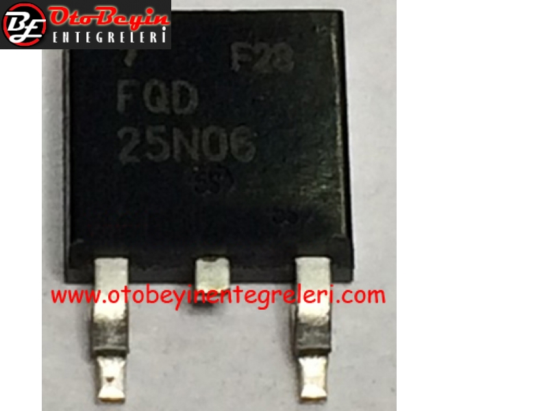 25N06 | 25N06 (TO-252-SMD) SIFIR ORJİNAL KARIŞIK MODELLER OTO BEYİN TAMİR ENTEGRESİ