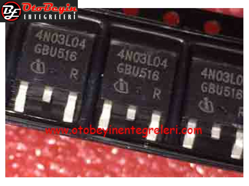 4N03L04-IPD70N03S4L-04 (TO-252-SMD) ORJİNAL SIFIR KARIŞIK SERİSİ OTO BEYİN TAMİR ENTEGRESİ